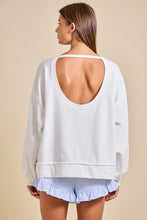 Load image into Gallery viewer, Sailboat Patchwork Sweatshirt
